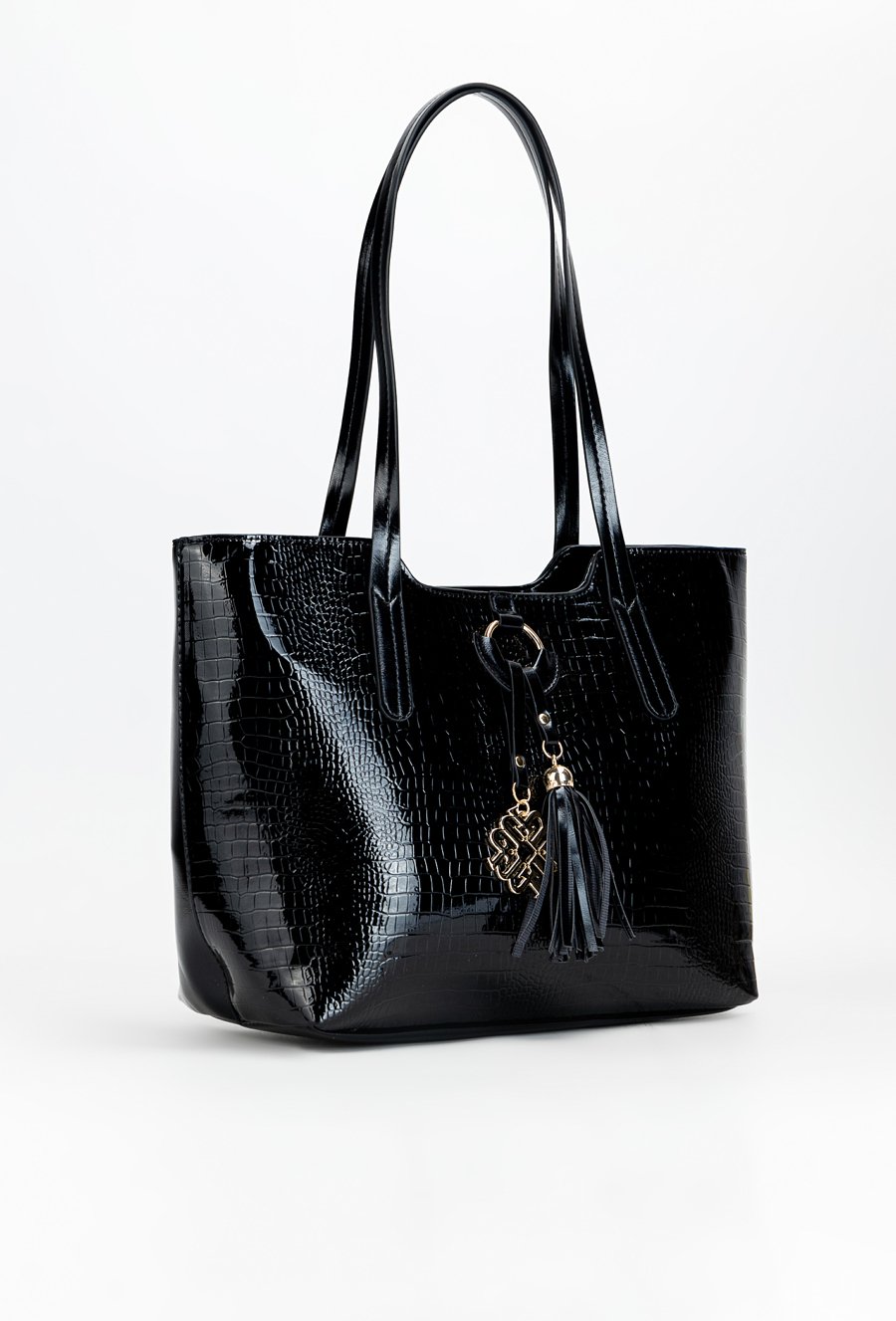 Duża torba damska z zawieszką