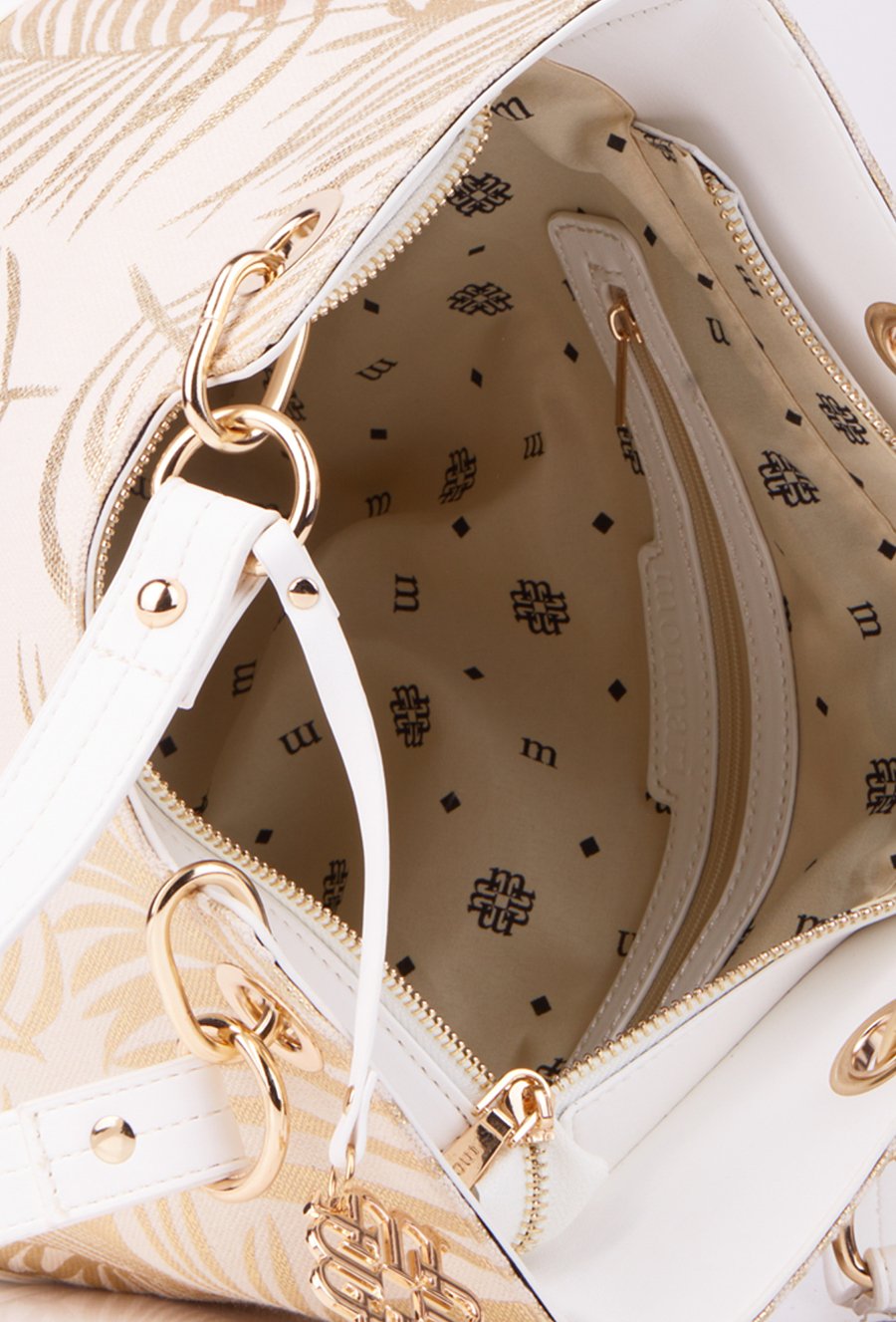 Wzorzysta torebka damska