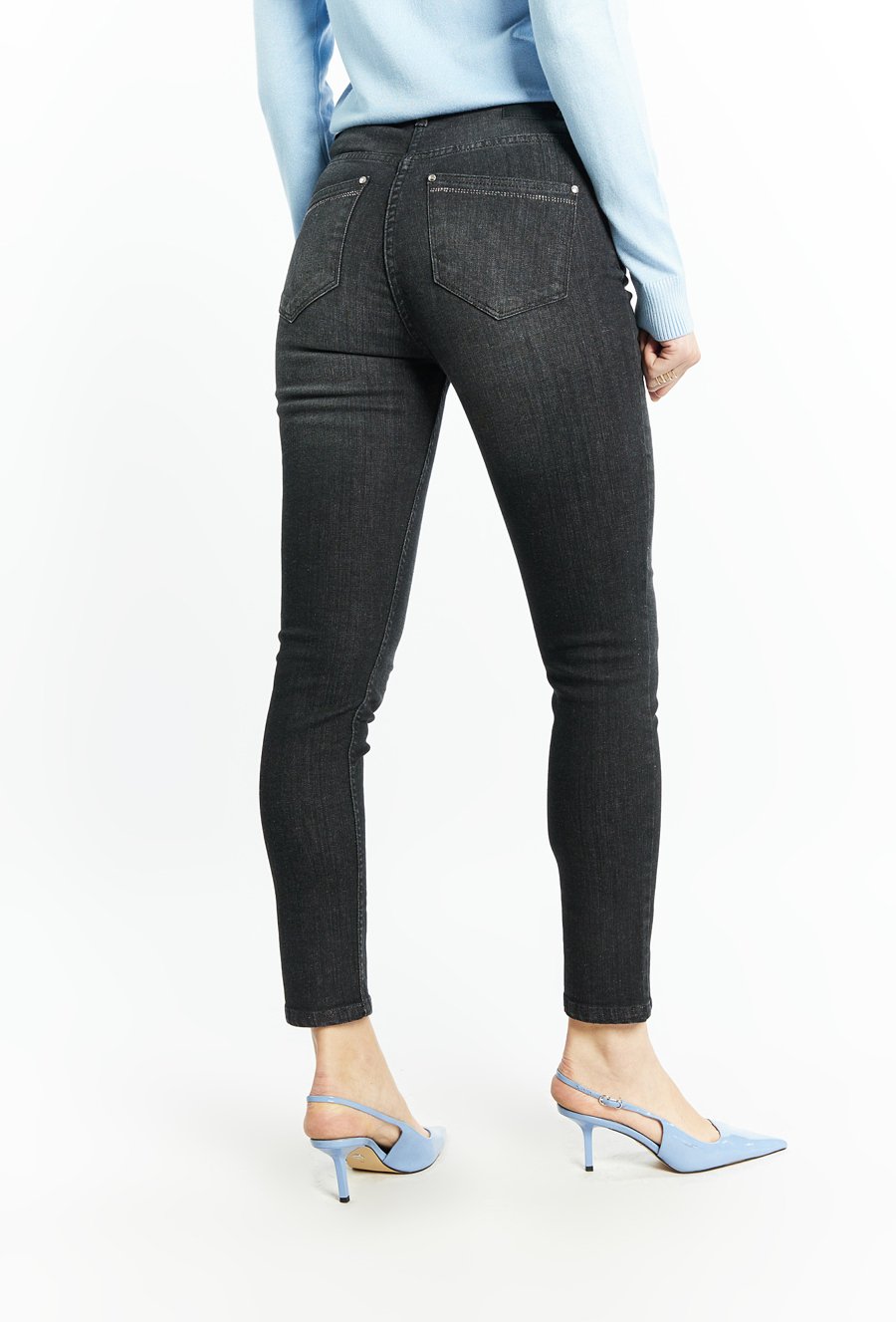 Jeansowe spodnie damskie