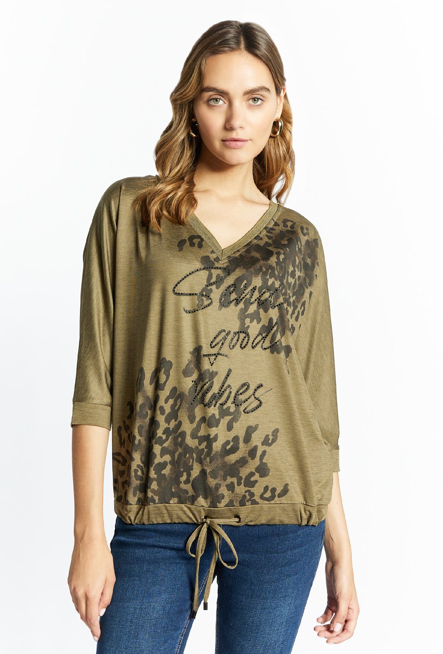Bluzka ze zwierzęcym wzorem