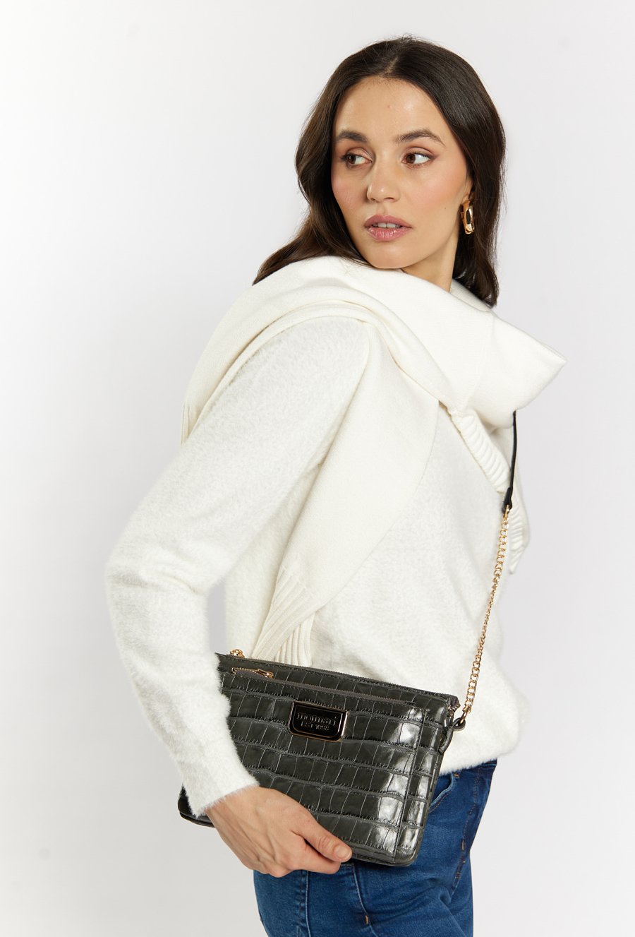 Mała torba damska z printem