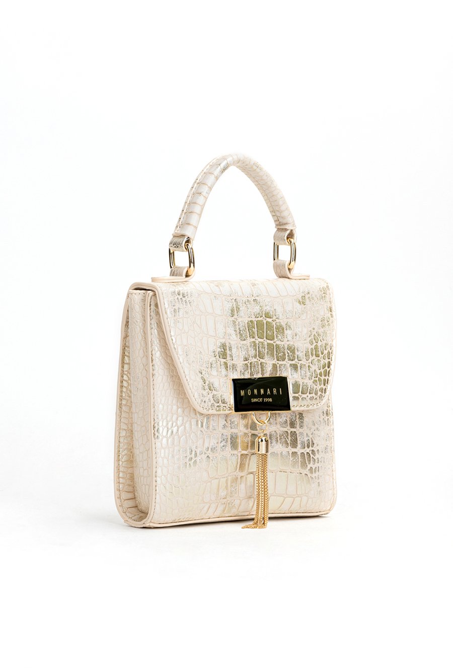 Mały kuferek damski z wzorem