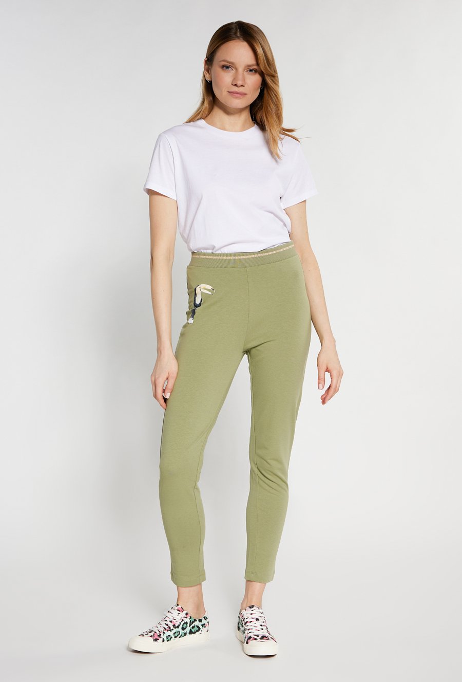 Bawełniane spodnie damskie