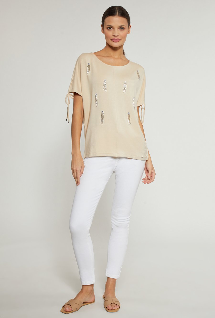 Bluzka damska z aplikacją