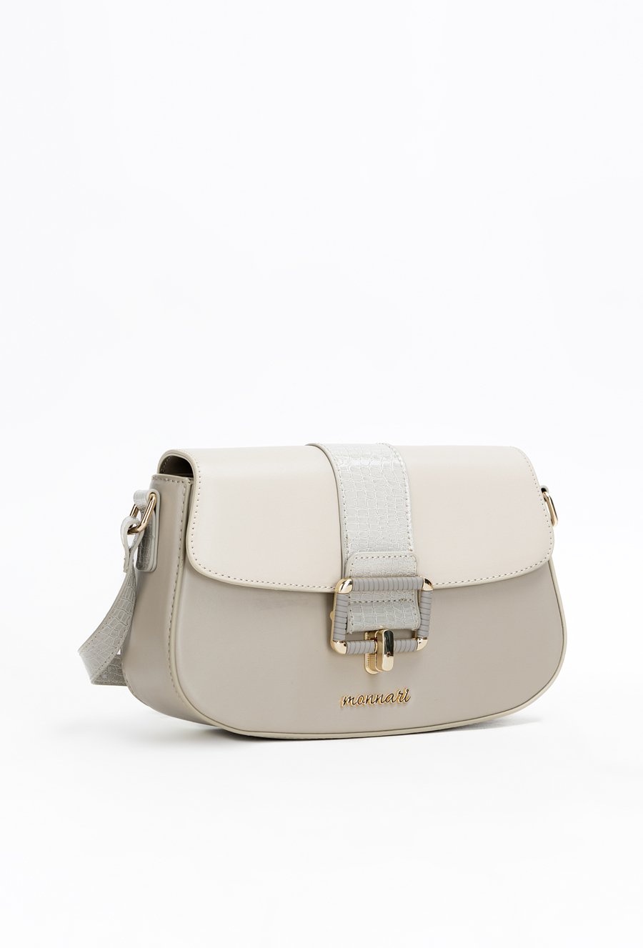 Kuferek damski z ciekawym zapięciem