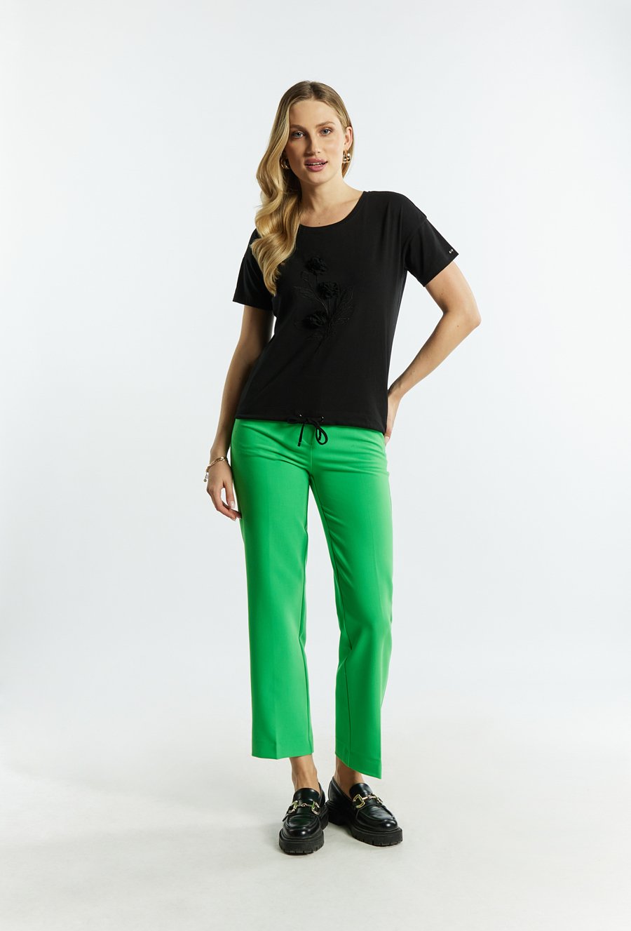 Bluzka damska z ciekawym nadrukiem