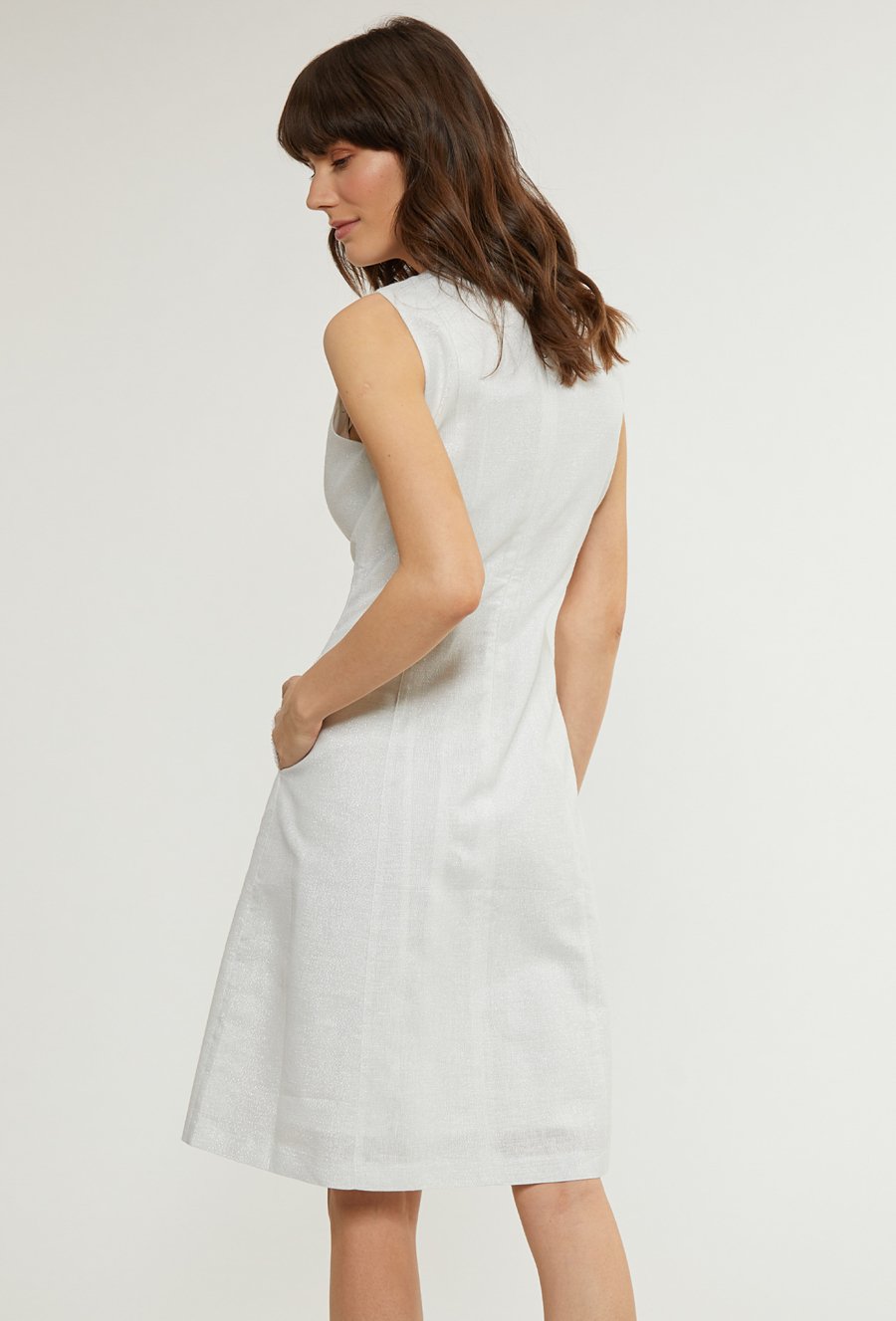 Sukienka damska z połyskiem