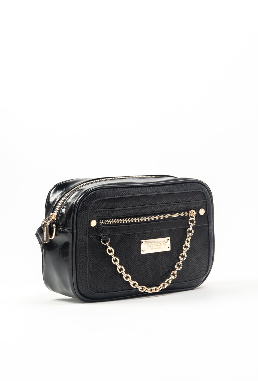 Torba damska z ozdobnym łańcuszkiem