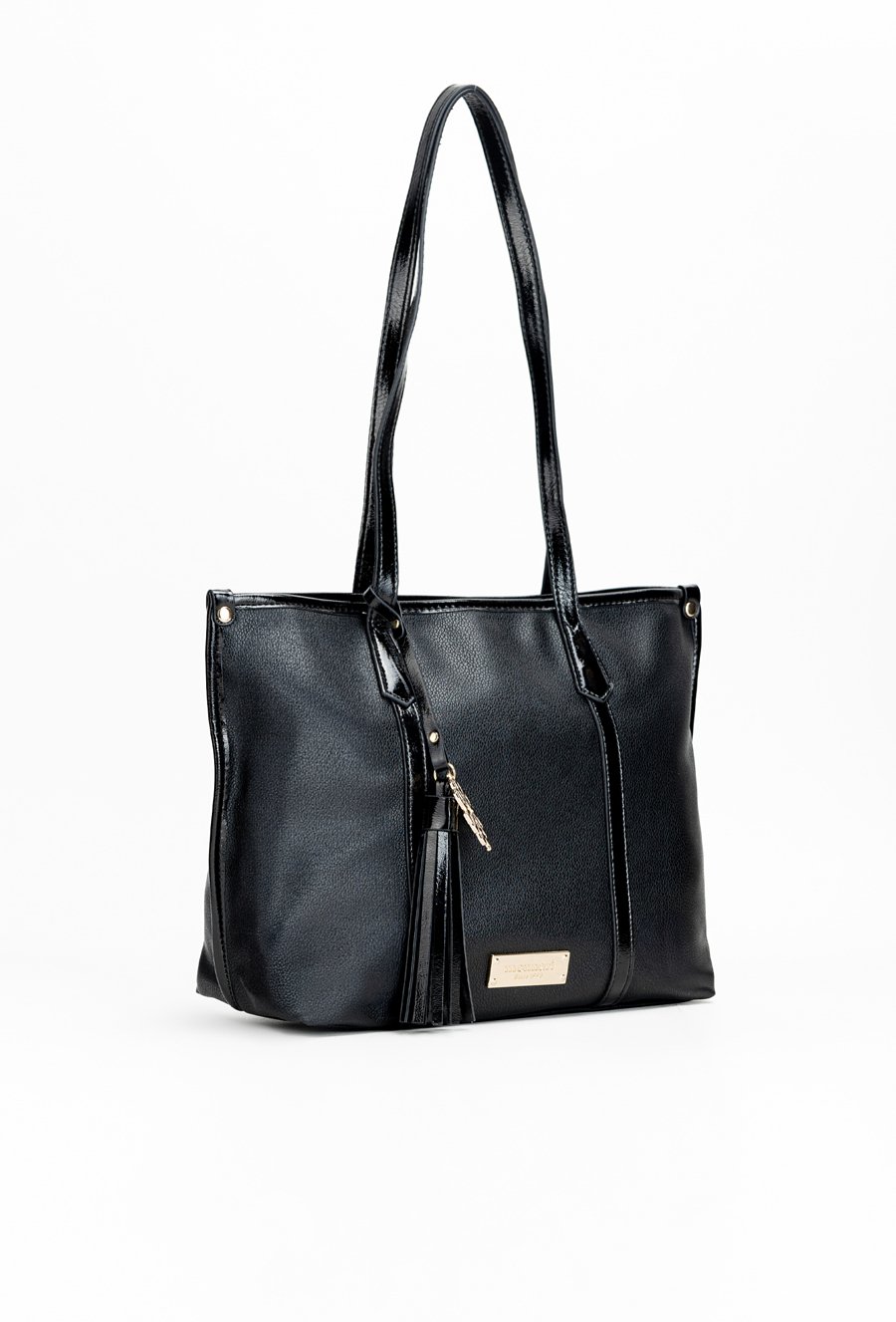 Torba damska z biżuteryjną zawieszką