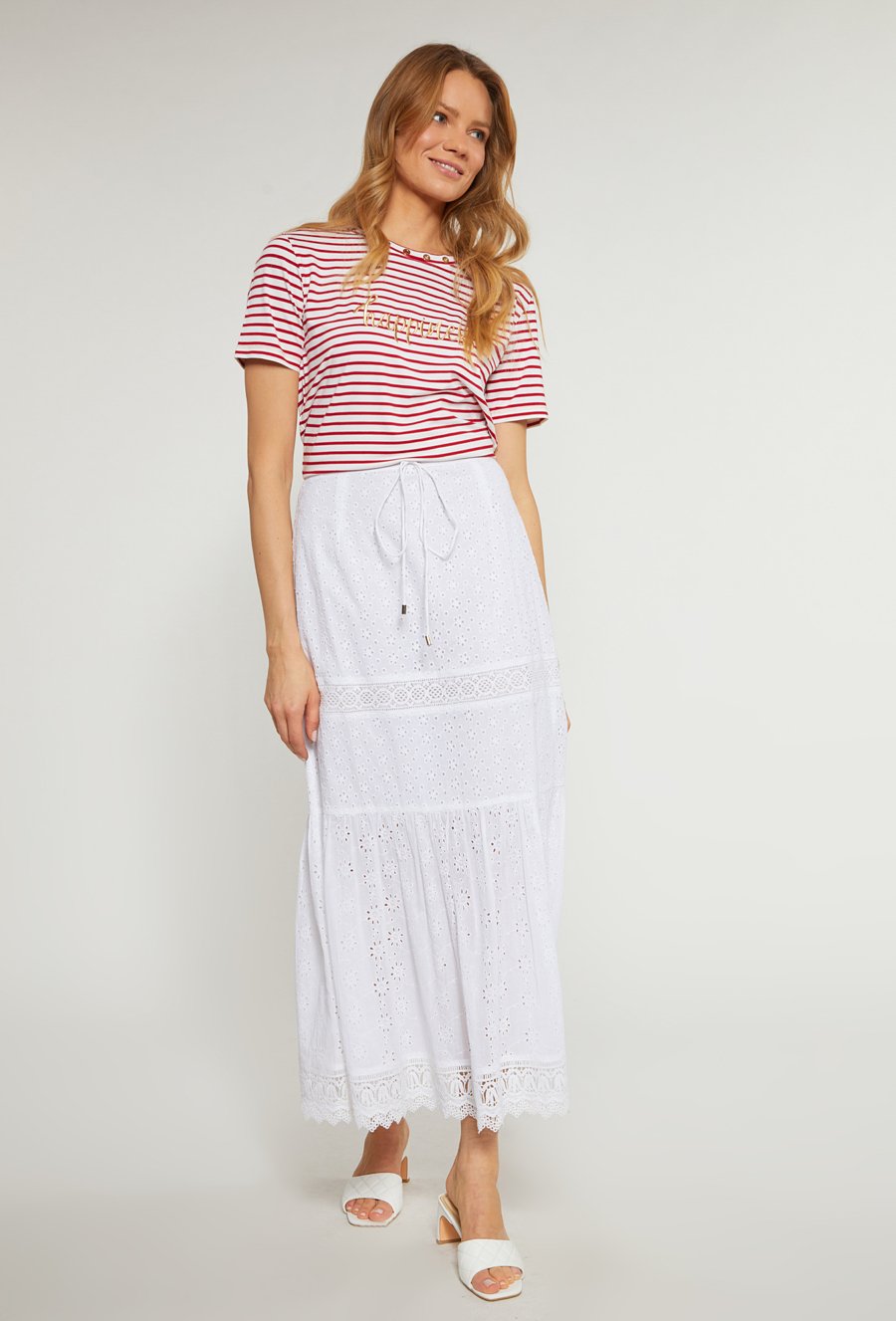 Ażurowa sp&oacute;dniczka damska