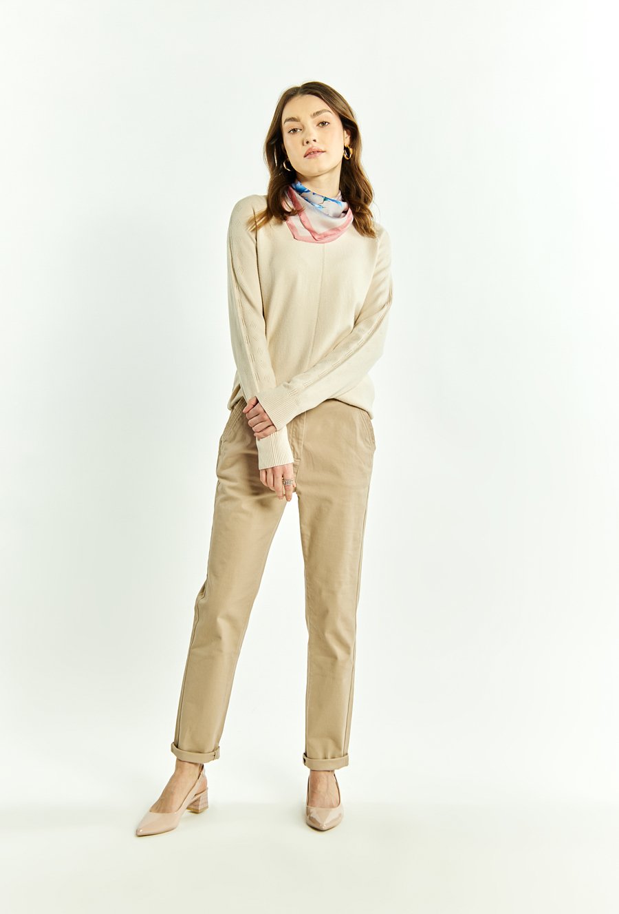 Sweter damski z wiskozy