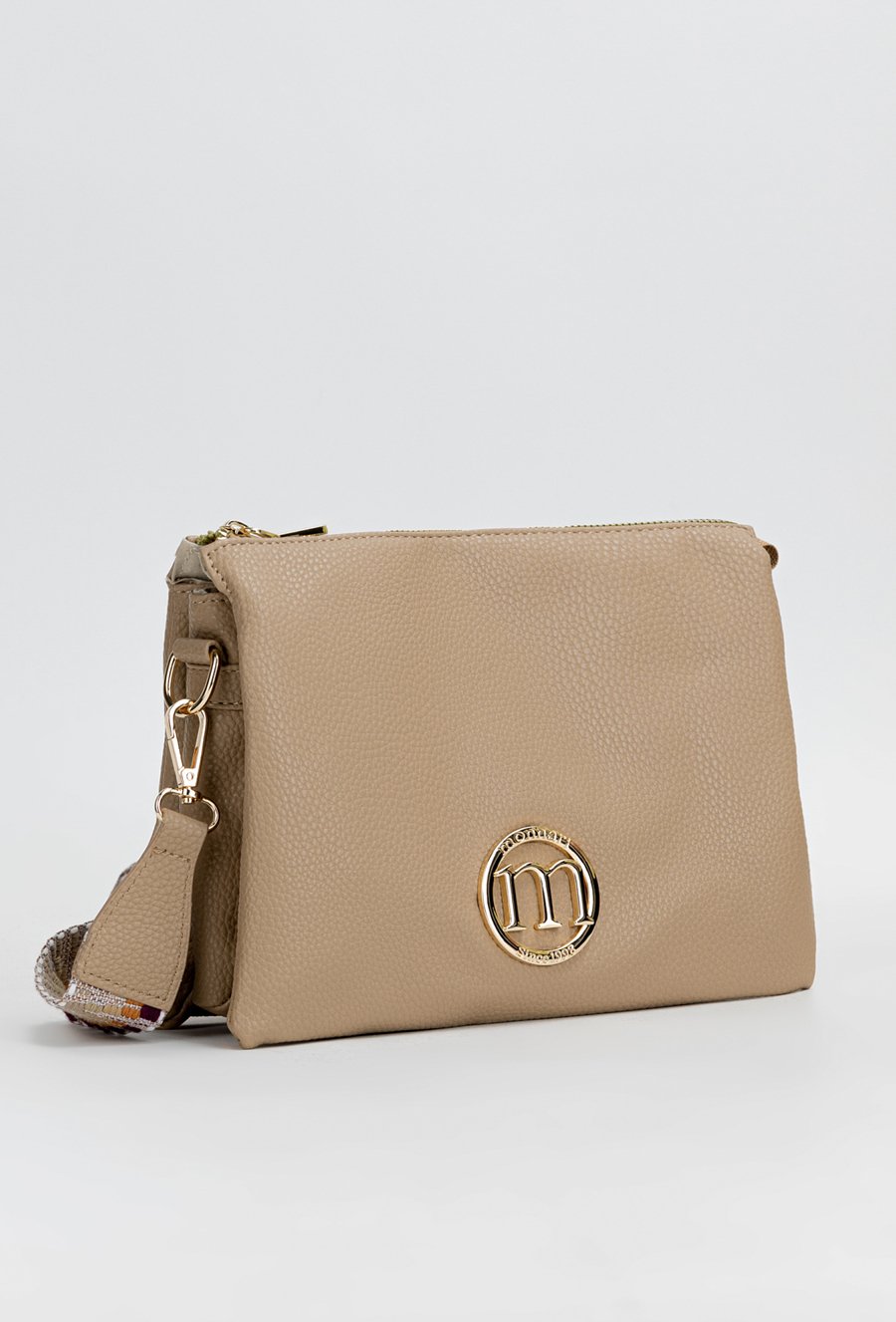 Torba damska z logo marki Monnari