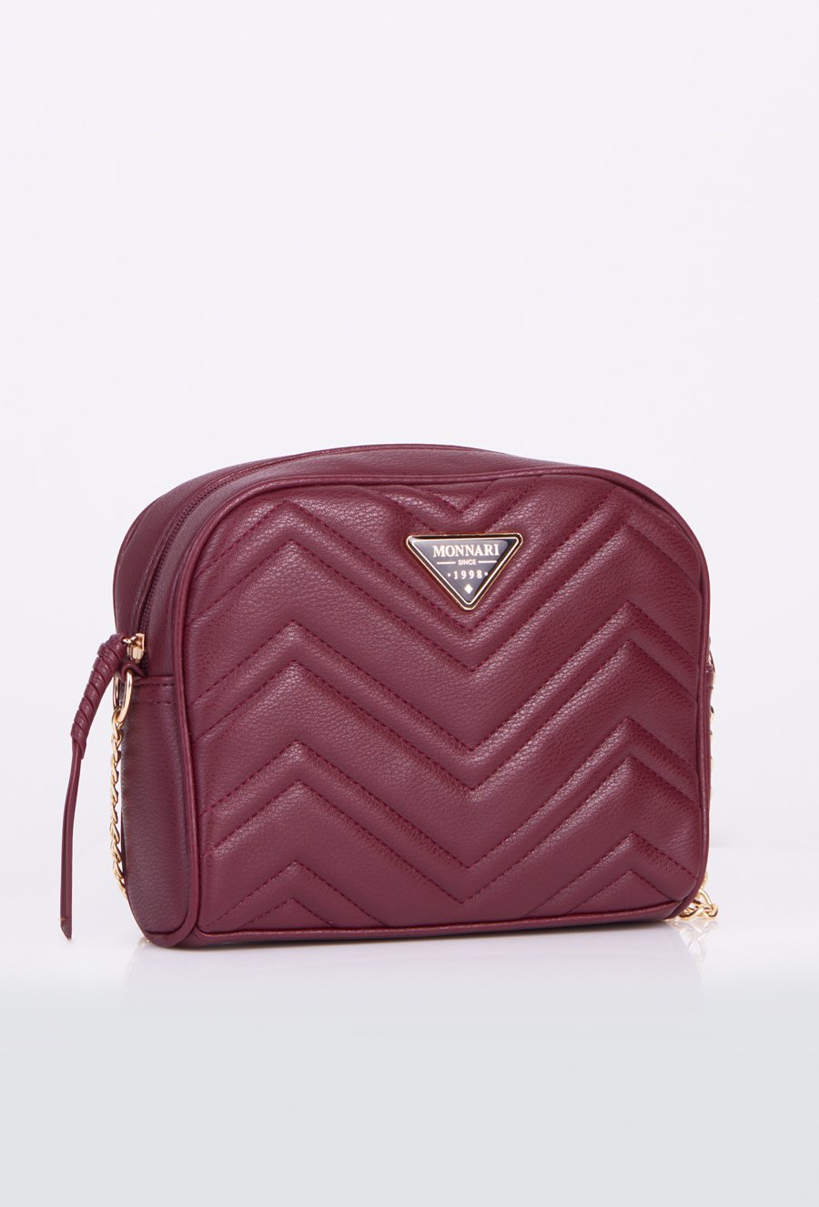 Mała torebka damska z ozdobnym pikowaniem