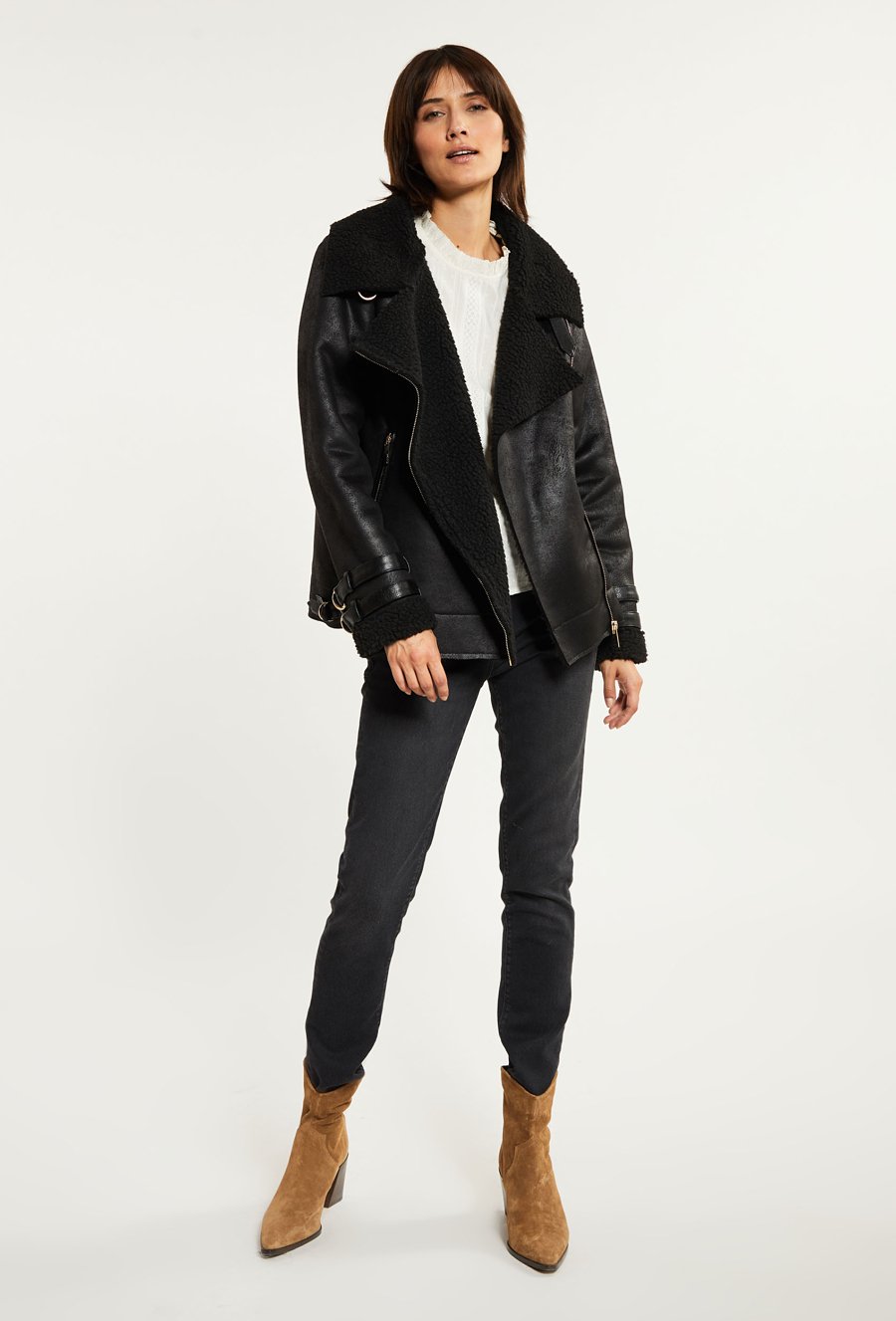 Kurtka z kożuszkiem