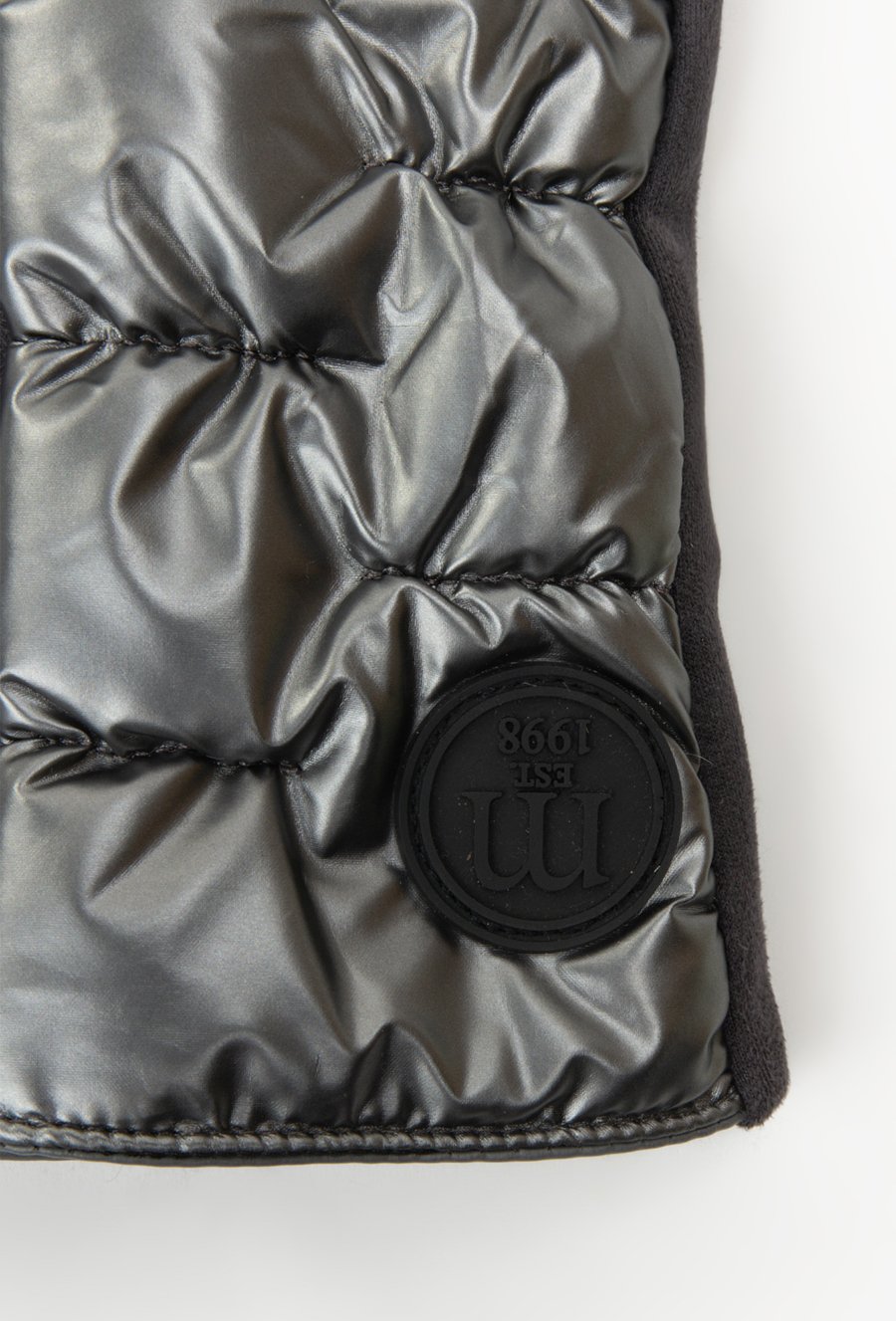 Połyskujące rękawiczki damskie