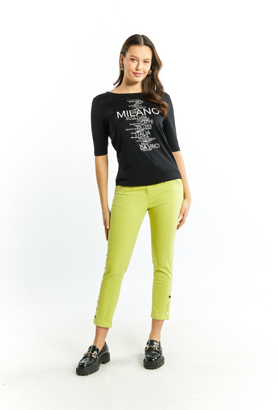 T-shirt damski z nadrukiem