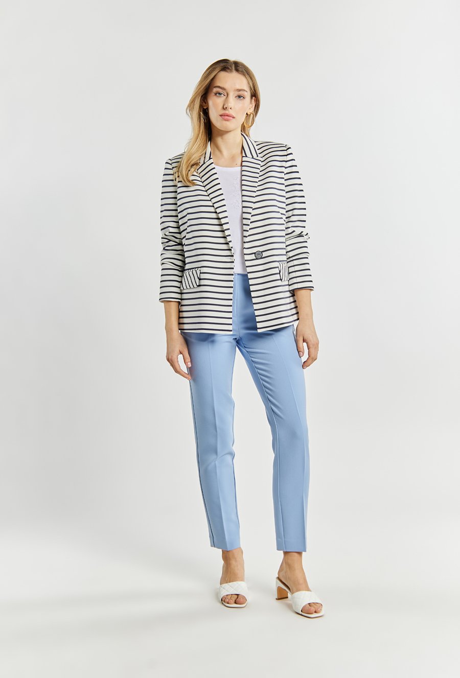 Marynarka damska w paski