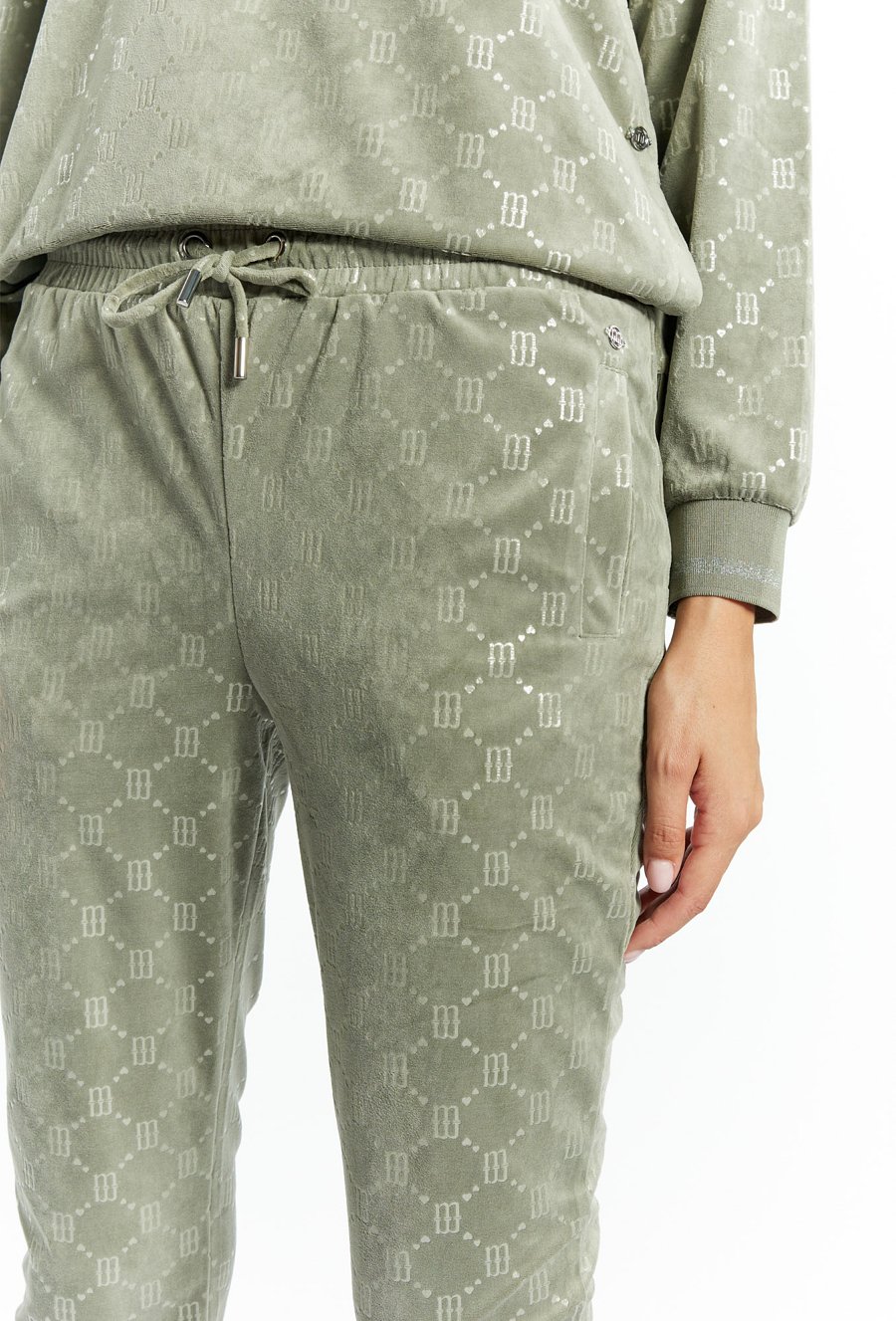 Spodnie dresowe z wiązaniem