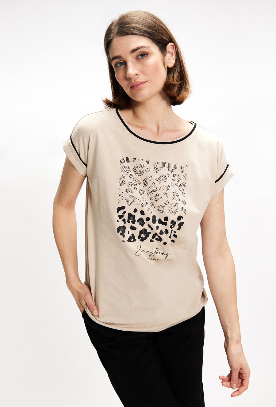 T-shirt w zwierzęcy wz&oacute;r