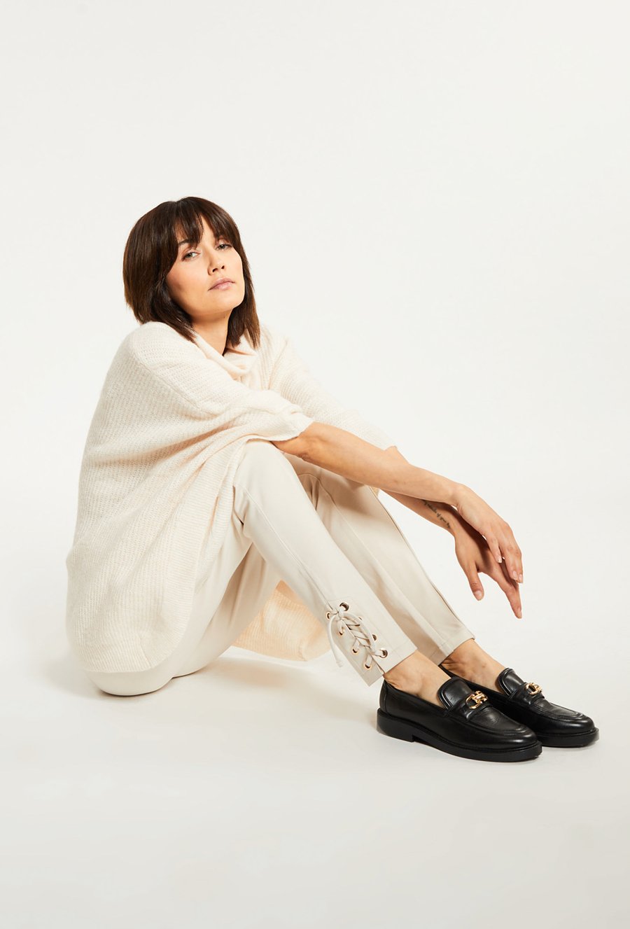 Wiskozowe spodnie damskie