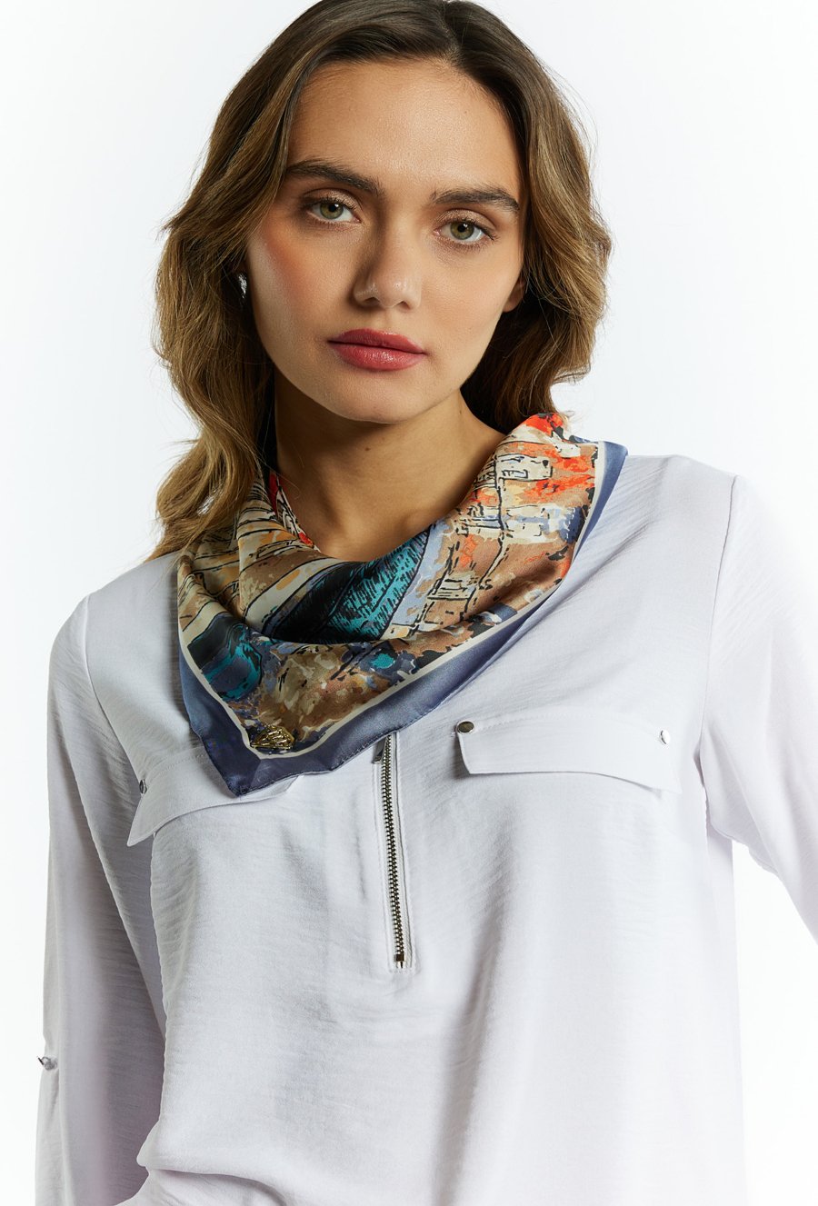 Apaszka damska z printem