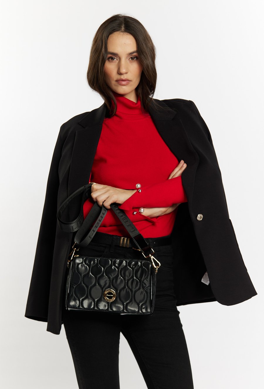 Torba damska o ciekawej fakturze