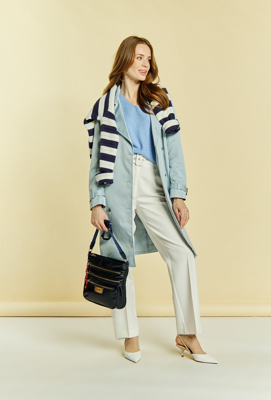 Torba damska z kieszeniami