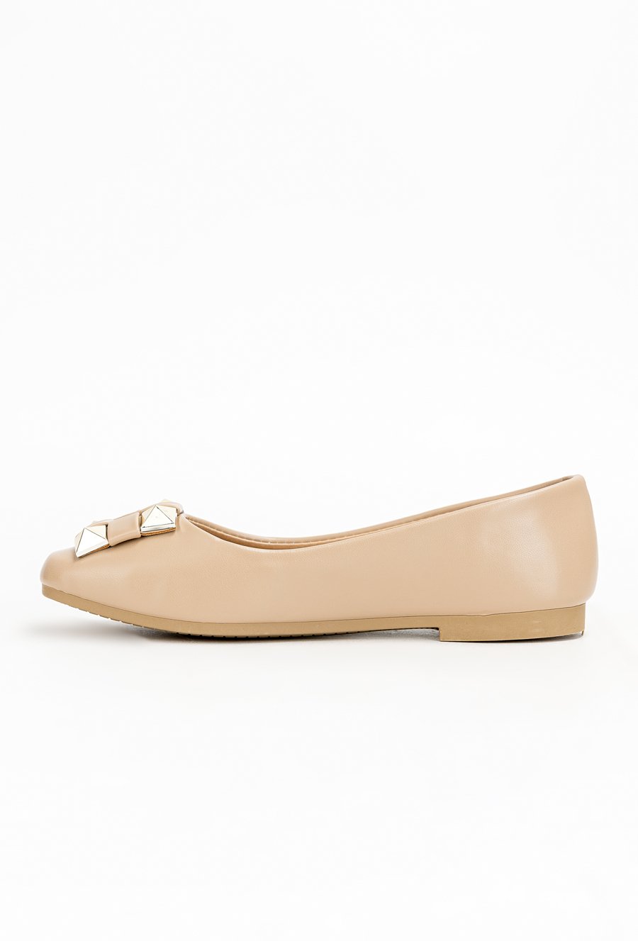Beżowe baleriny PERNA