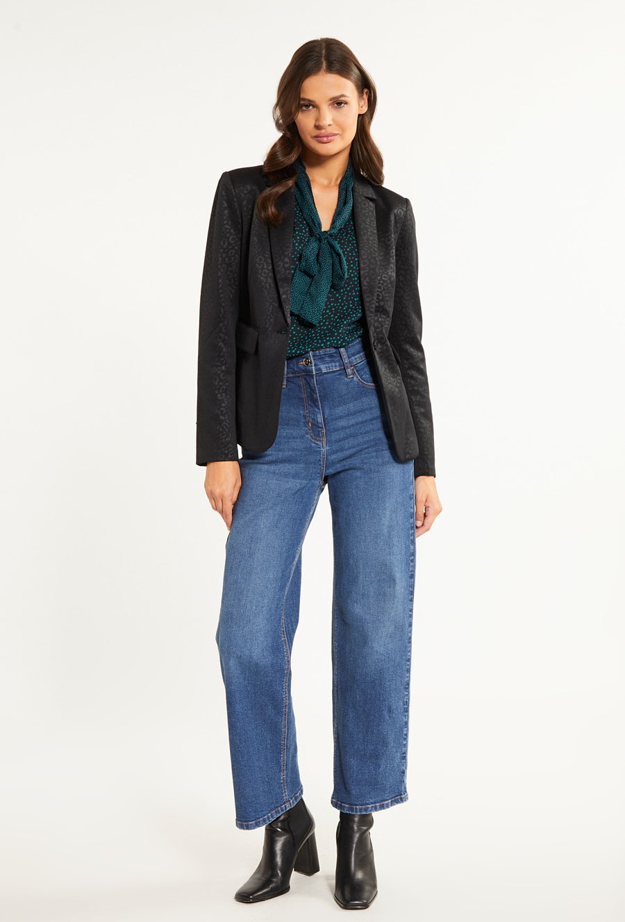 Marynarka z wzorem w cętki