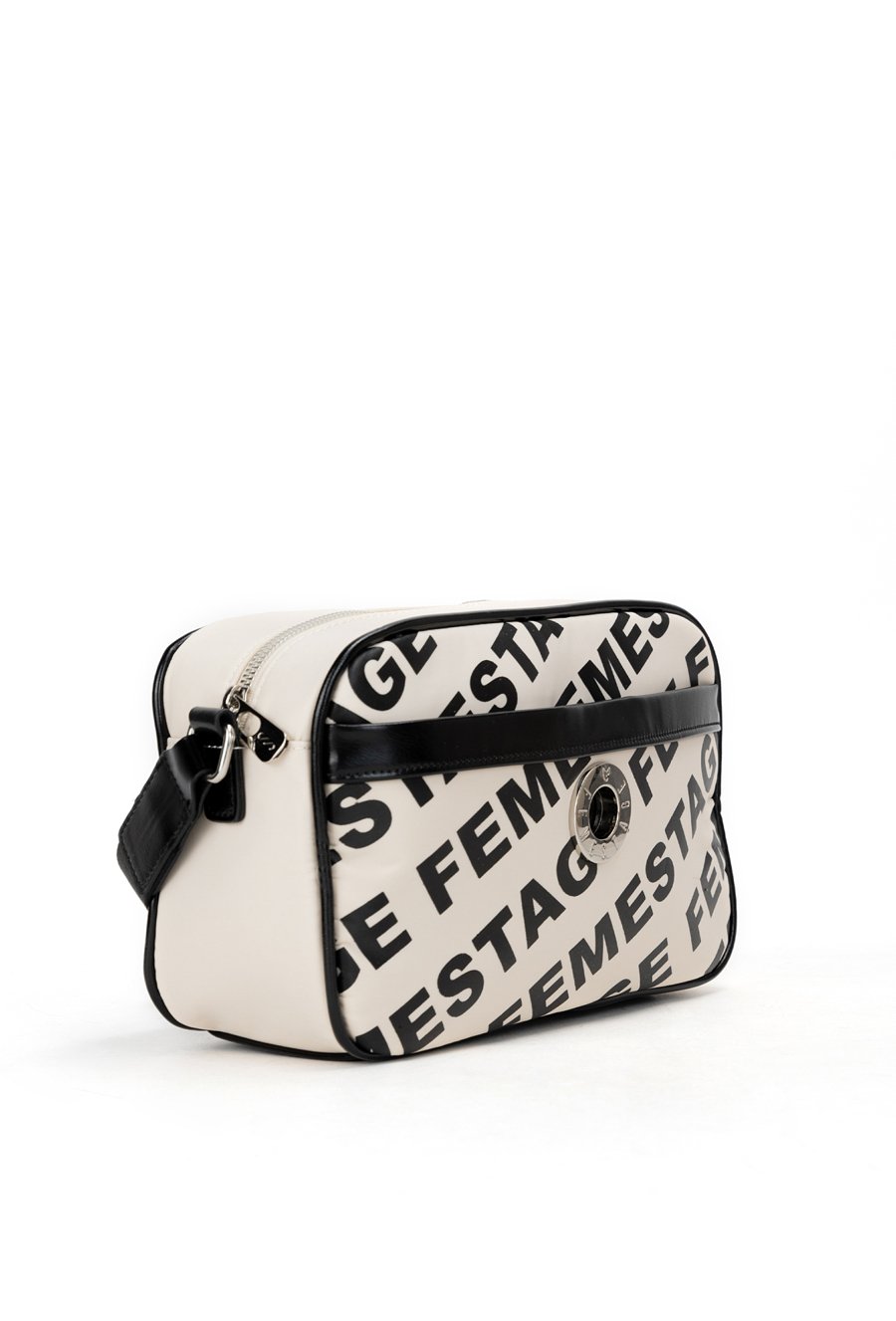 Torba damska z delikatnym wzorem