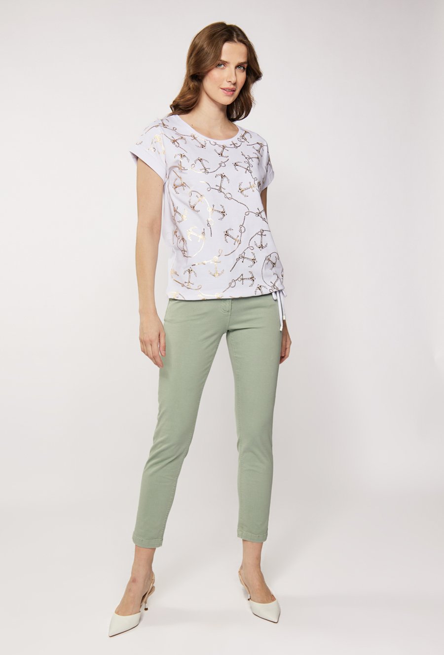 T-shirt z marynistycznym motywem