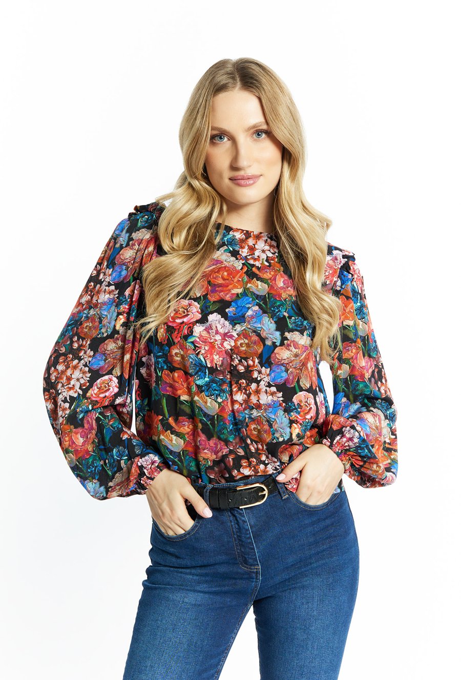 Bluzka w kwiaty