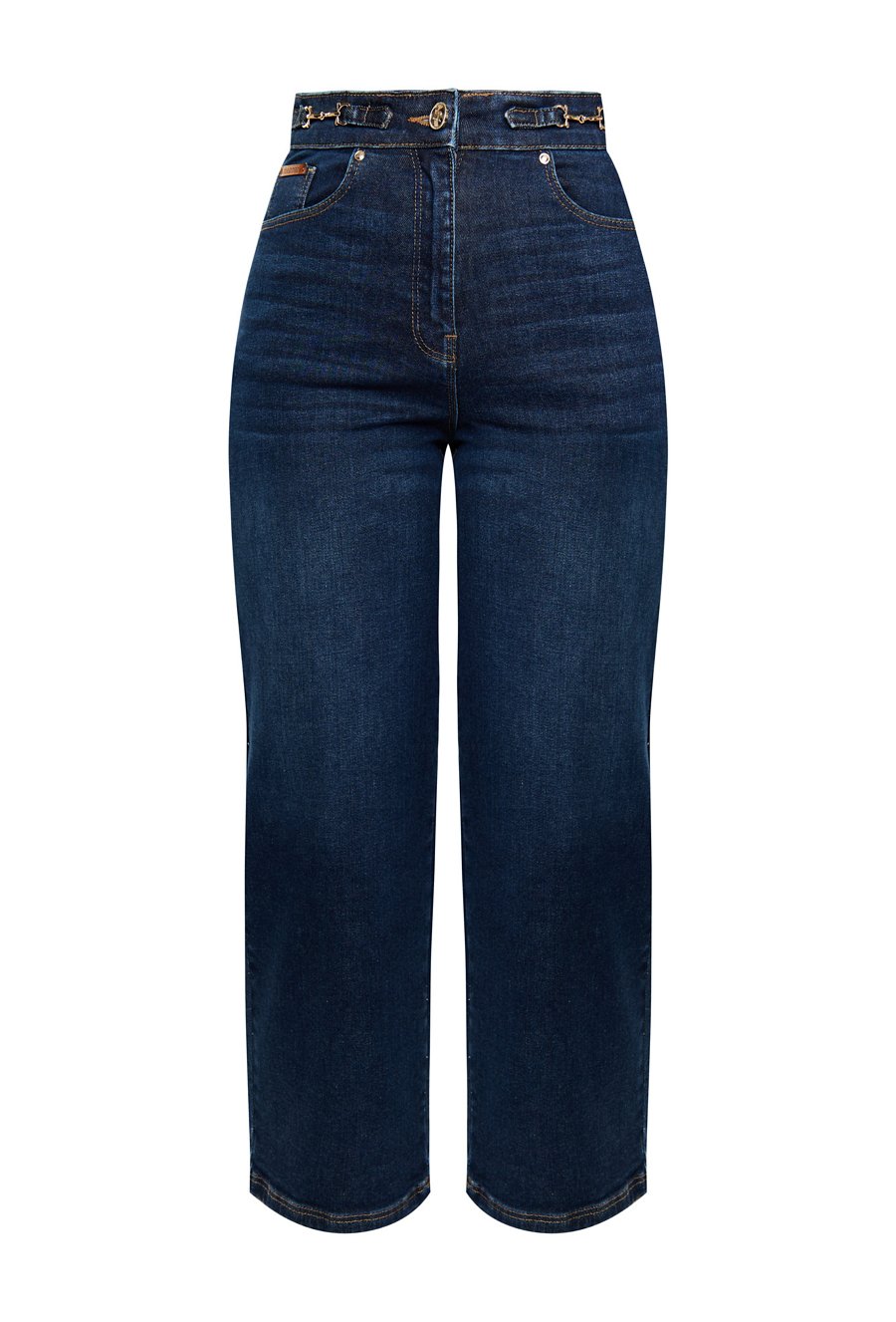 Spodnie jeansowe z szeroką nogawką