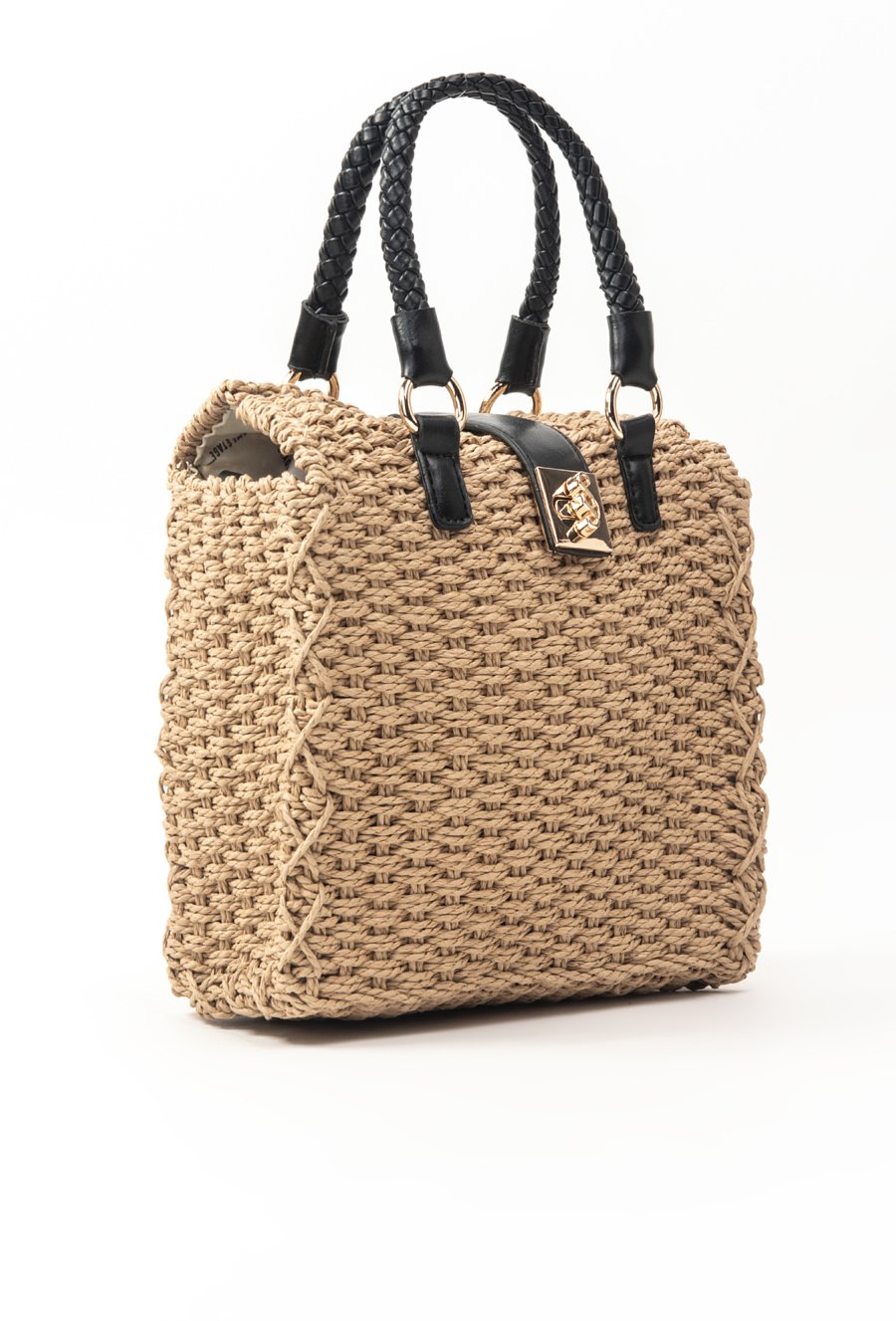 Pleciony koszyk damski