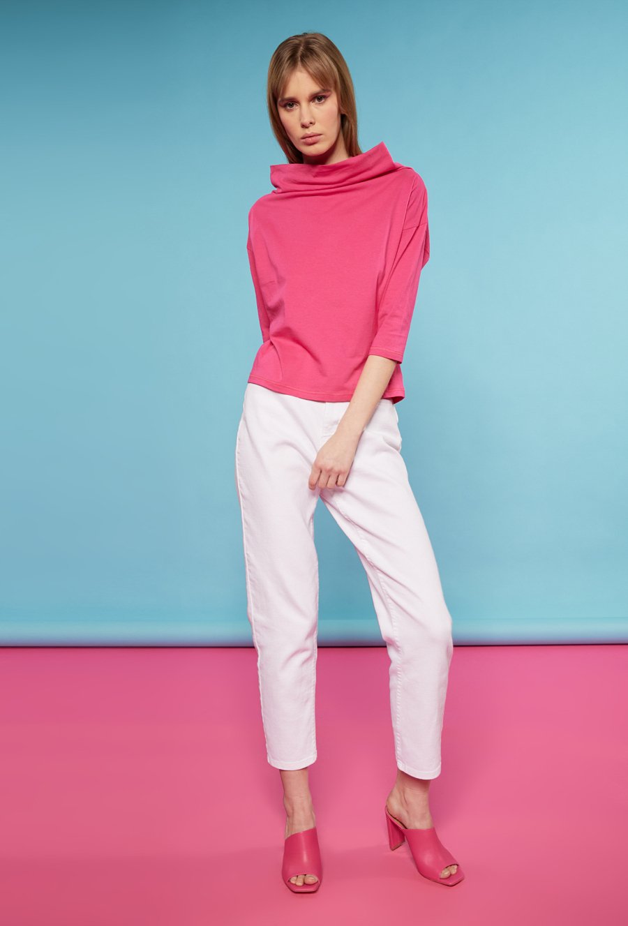 Bluzka z rękawem 3/4