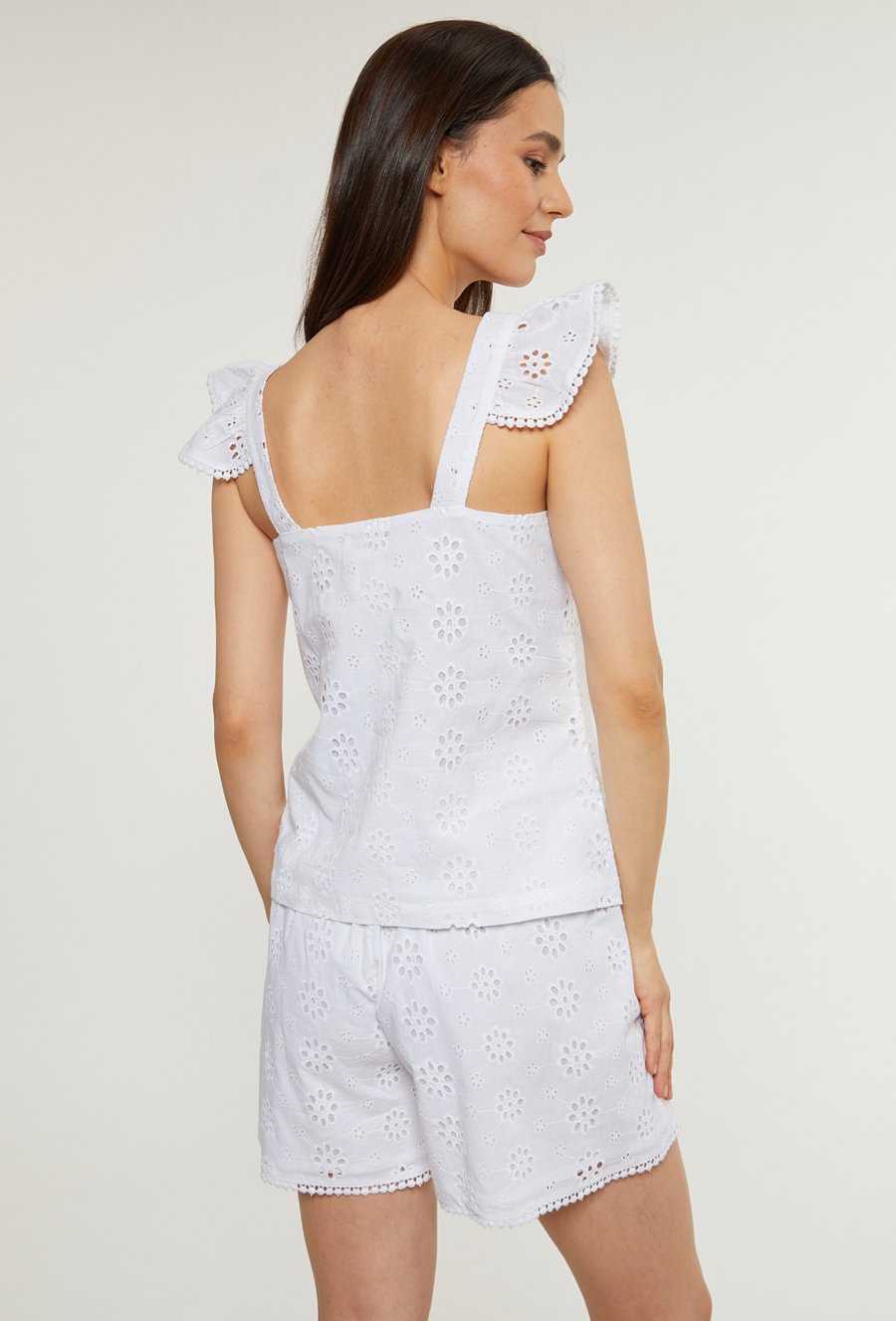 Ażurowa bluzka damska