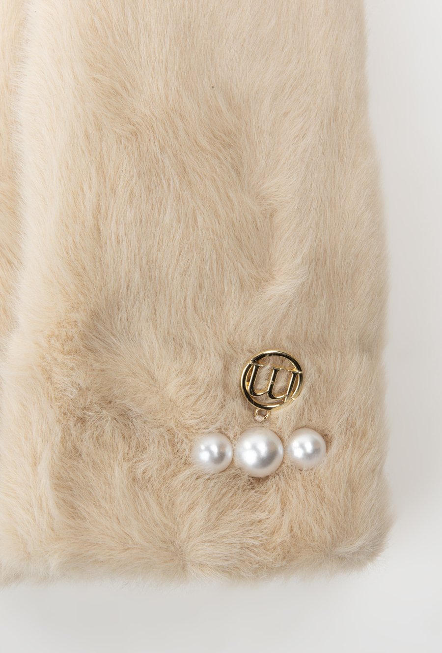 Rękawiczki jednopalczaste ze zdobieniem