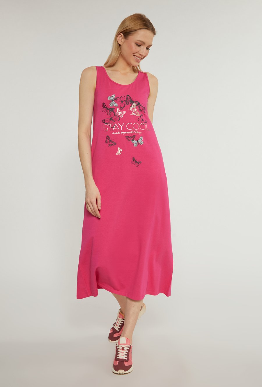 Sukienka damska na ramiączkach