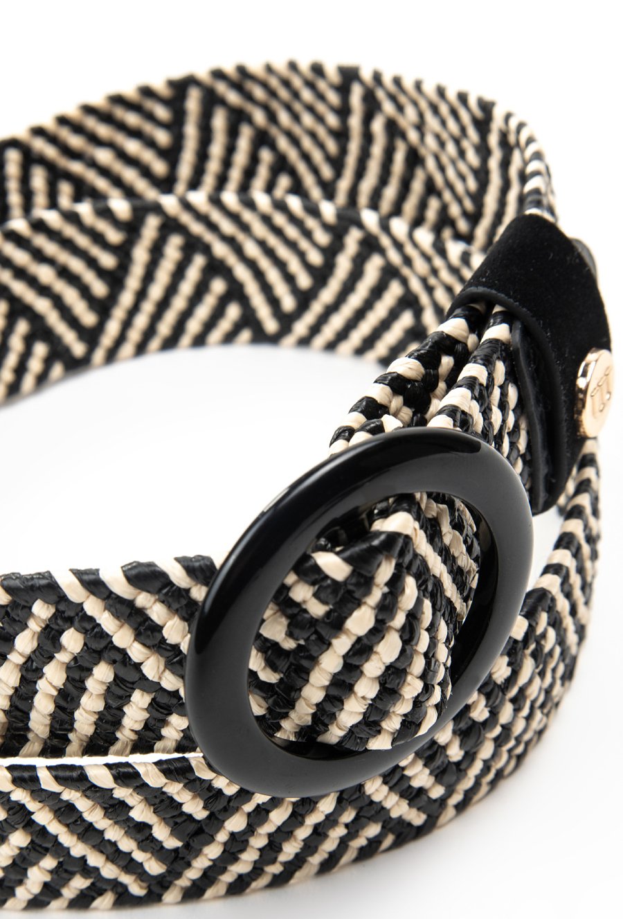 Pasek damski z wzorem