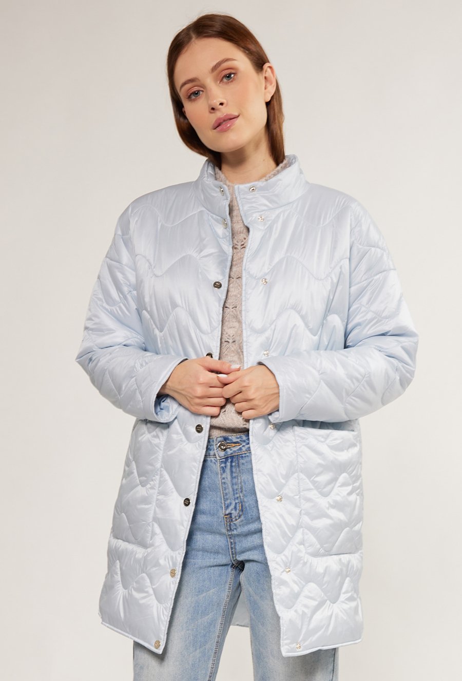 Przejściowa kurtka z pikowaniem