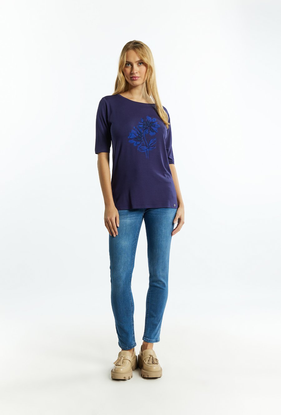 T-shirt damski z nadrukiem