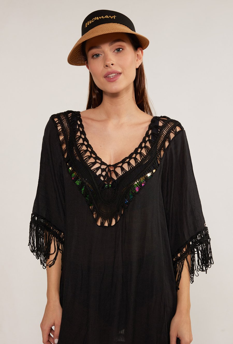 Ażurowe pareo damskie