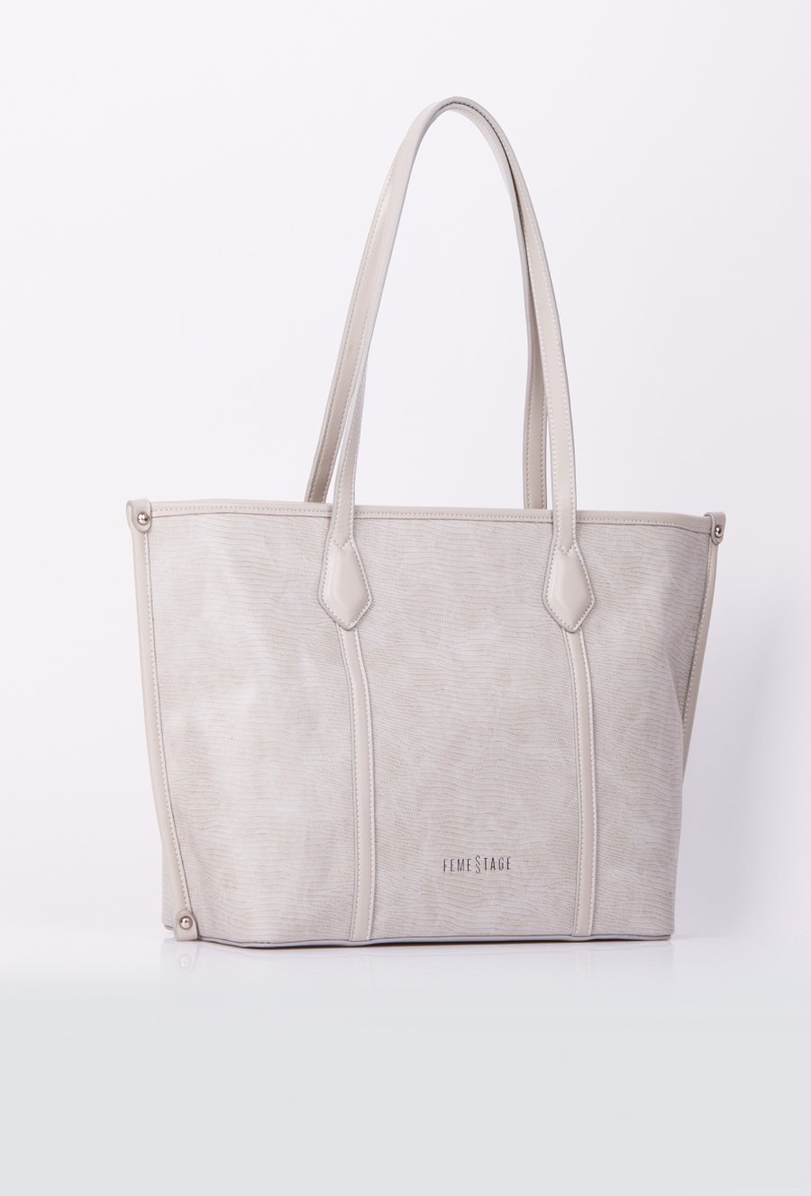 Duża torba o delikatnym wzorze