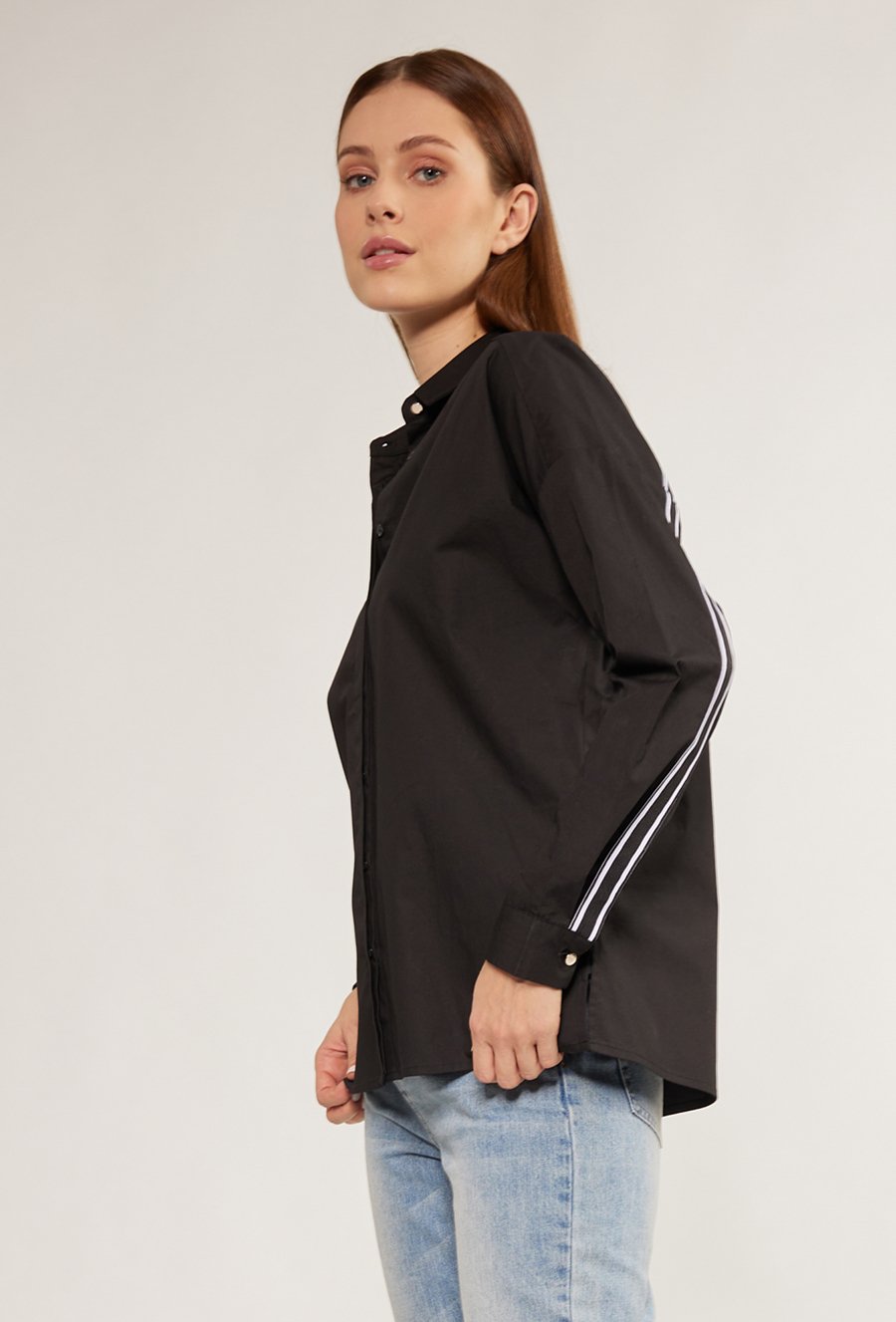 Koszulowa bluzka damska