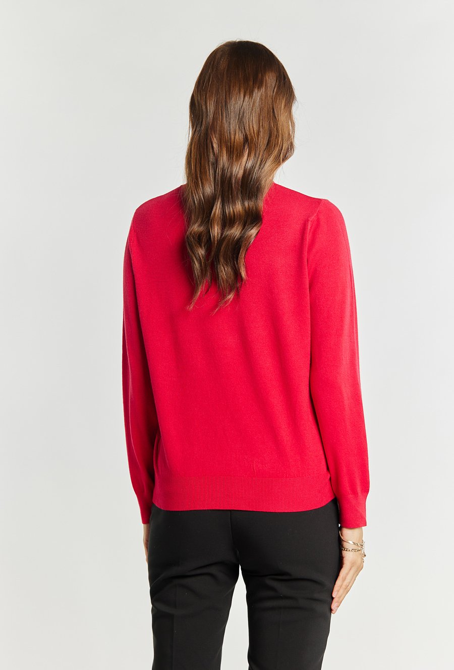 Wiskozowy sweter damski