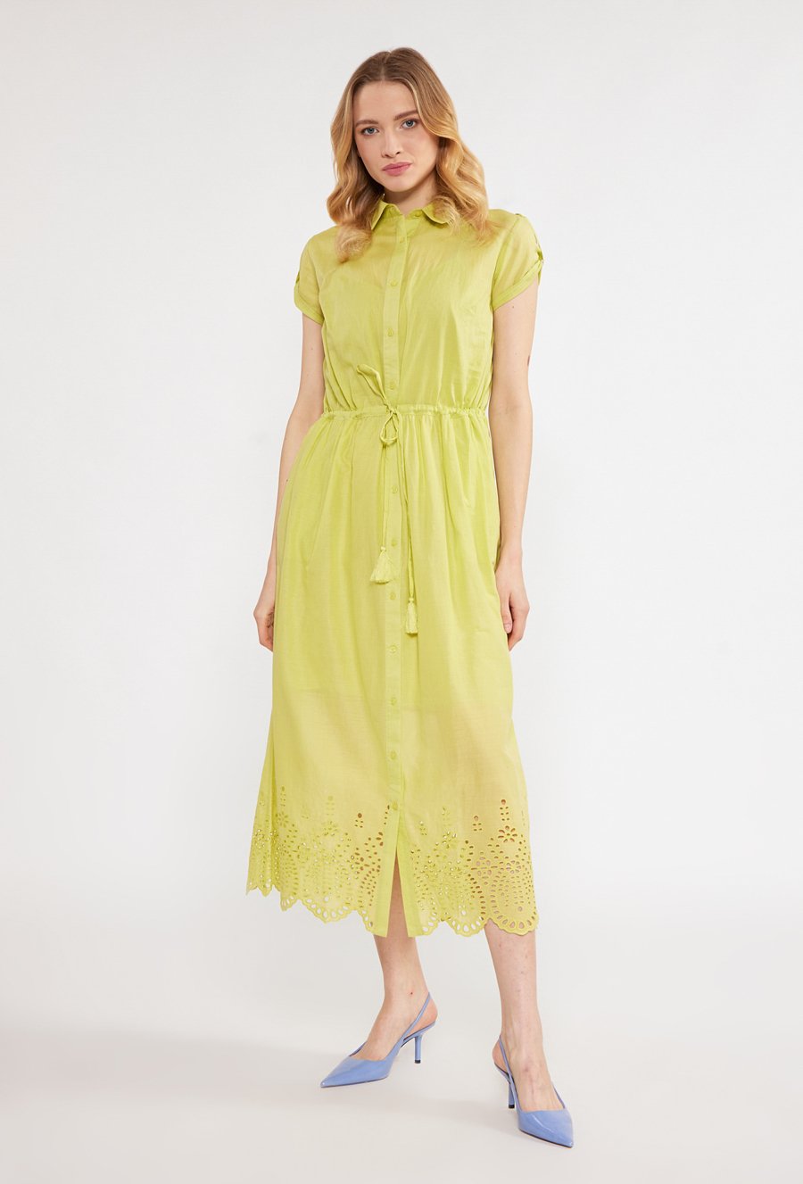 Bawełniana sukienka maxi