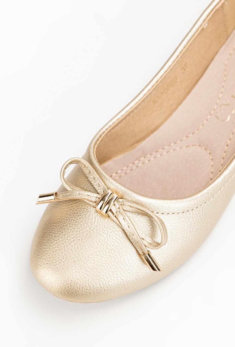 Złote baleriny GATTO