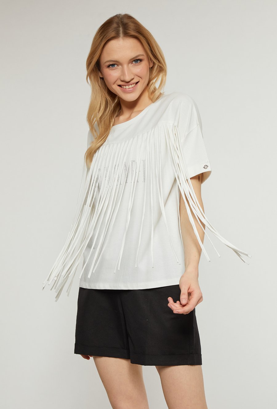 Bluzka damska z frędzlami