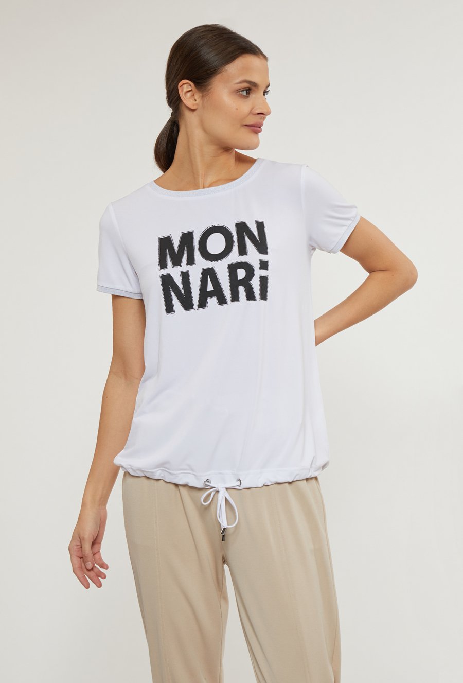 T-shirt damski z logo