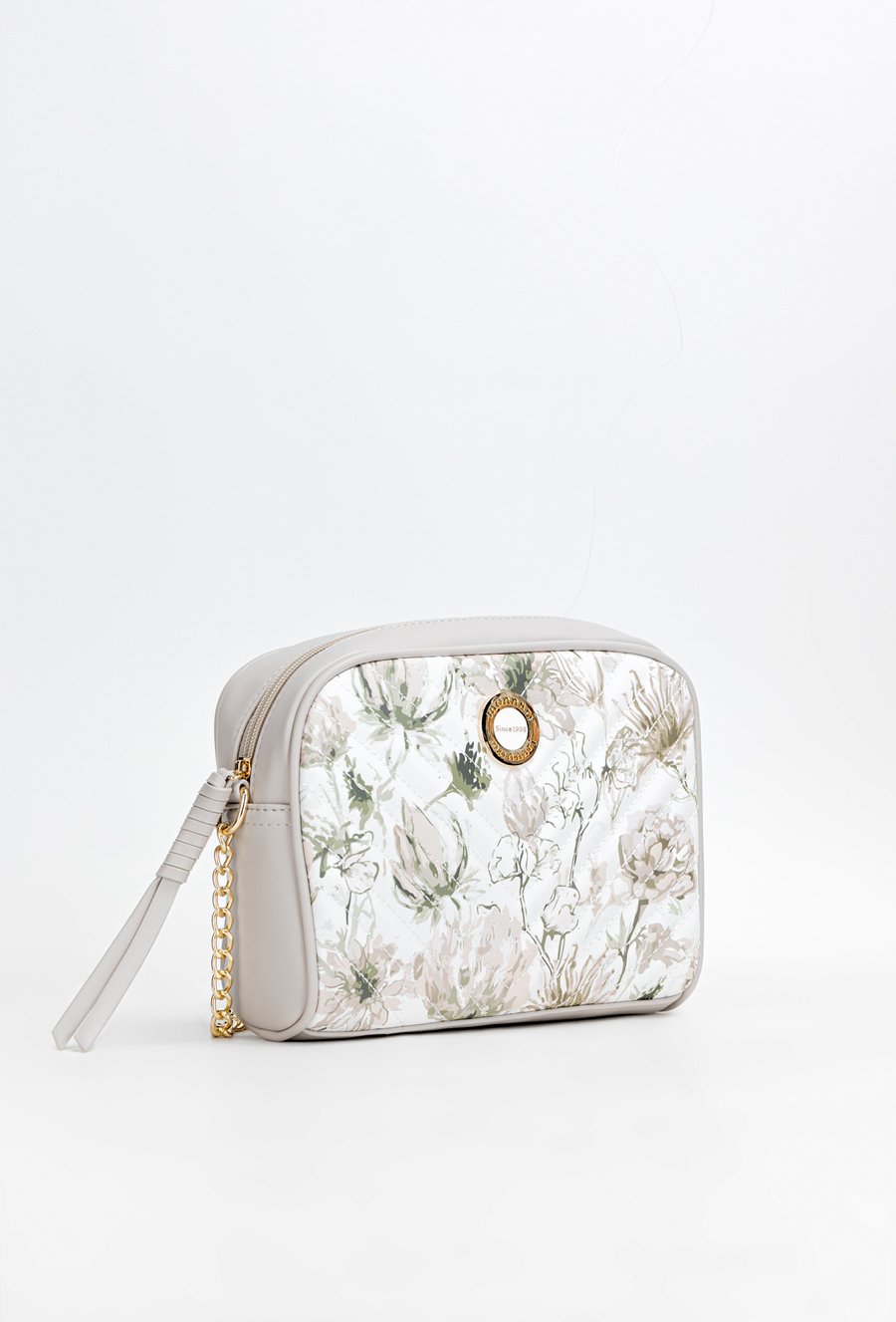Torba damska z kwiecistym wzorem
